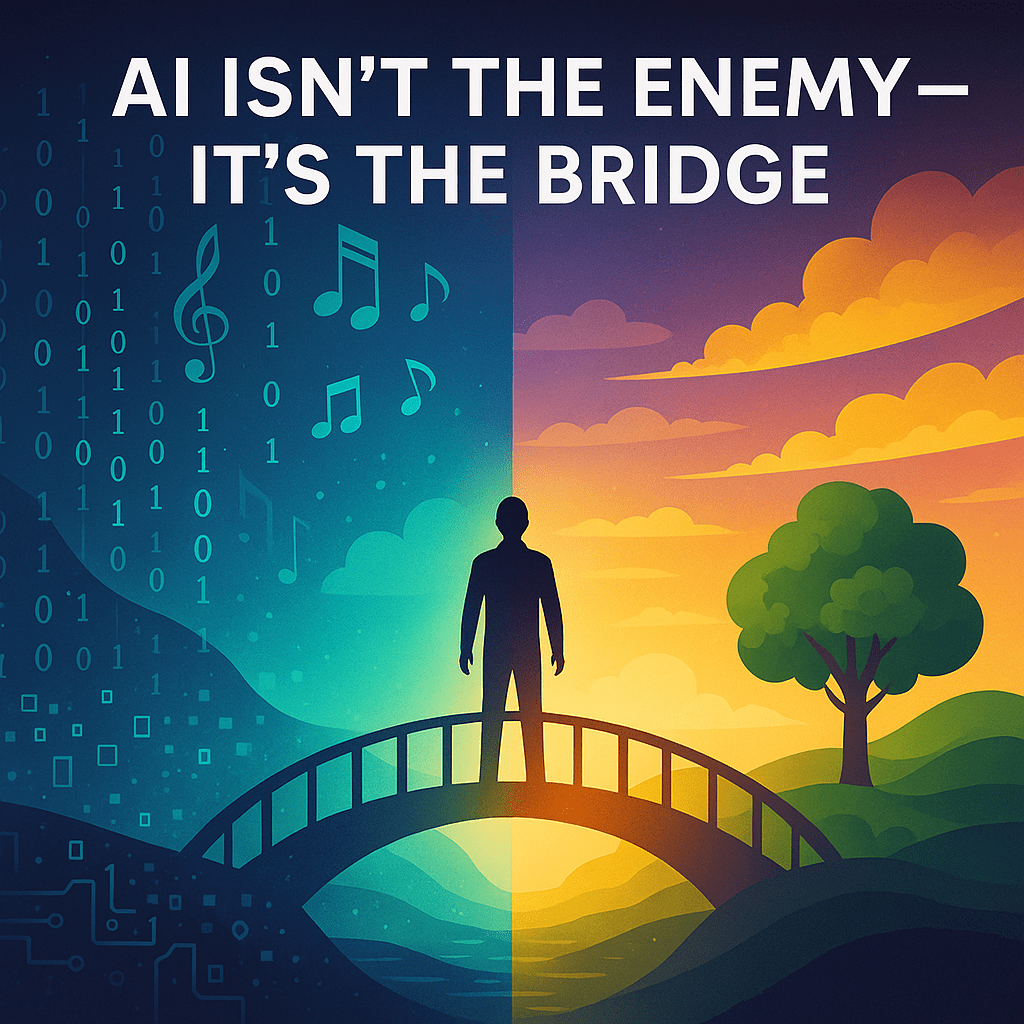 🎧 AI Isn’t the&nbsp;Enemy